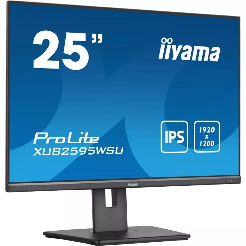 Monitor komputerowy iiyama ProLite XUB2595WSU-B5 63,5 cm (25 cali) 1920 x 1200 pikseli WUXGA LED Czarny