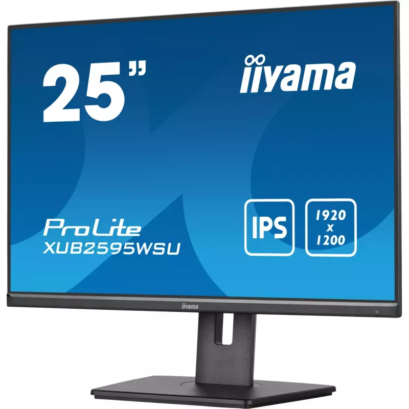 Monitor komputerowy iiyama ProLite XUB2595WSU-B5 63,5 cm (25 cali) 1920 x 1200 pikseli WUXGA LED Czarny