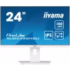 Monitor komputerowy iiyama XUB2492HSU-W6 60,5 cm (23,8 cala) 1920 x 1080 pikseli Full HD LED Biały