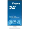 Monitor komputerowy iiyama XUB2492HSU-W6 60,5 cm (23,8 cala) 1920 x 1080 pikseli Full HD LED Biały