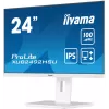 Monitor komputerowy iiyama XUB2492HSU-W6 60,5 cm (23,8 cala) 1920 x 1080 pikseli Full HD LED Biały