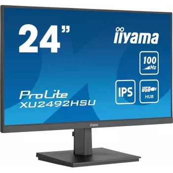 Monitor komputerowy iiyama ProLite XU2492HSU-B6 60,5 cm (23,8 cala) 1920 x 1080 pikseli Full HD LED Czarny
