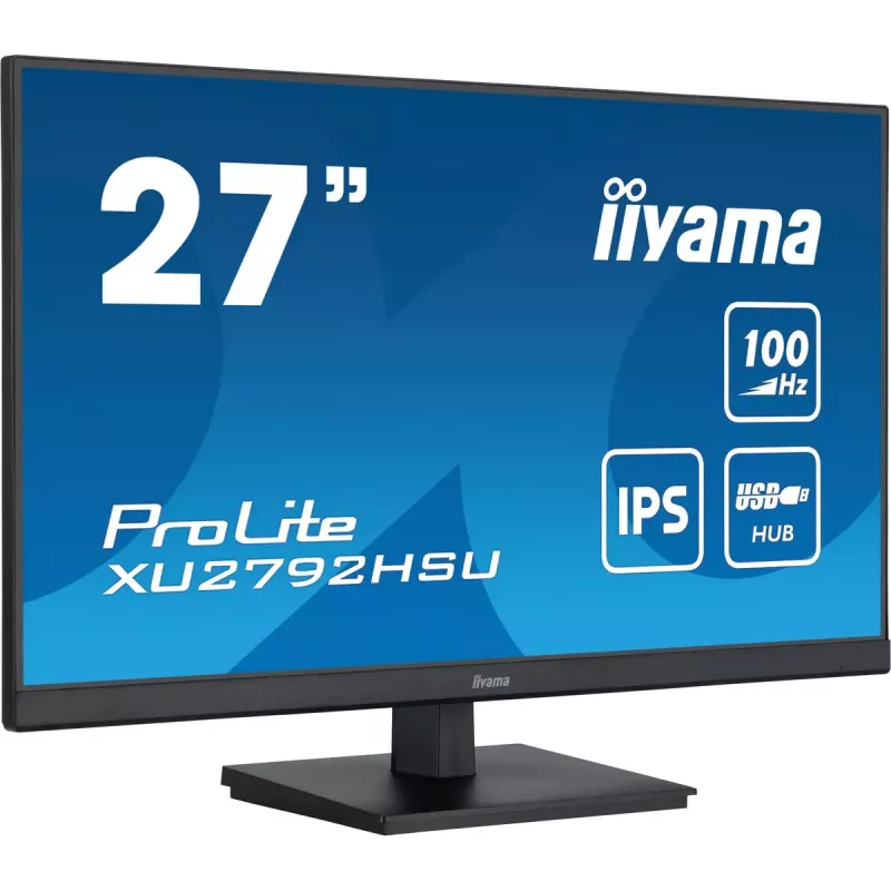 Monitor komputerowy iiyama ProLite XU2792HSU-B6 68,6 cm (27 cali) 1920 x 1080 pikseli Full HD LED Czarny