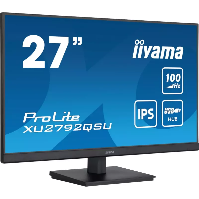 Monitor komputerowy iiyama ProLite 68,6 cm (27 cali) 2560 x 1440 pikseli Quad HD LED Czarny