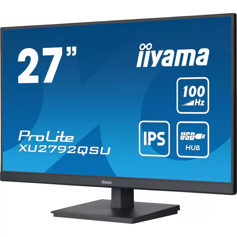 Monitor komputerowy iiyama ProLite 68,6 cm (27 cali) 2560 x 1440 pikseli Quad HD LED Czarny