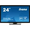 Monitor komputerowy iiyama ProLite T2438MSC-B1 60,5 cm (23,8 cala) 1920 x 1080 pikseli Full HD LED Dotykowy Czarny