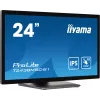 Monitor komputerowy iiyama ProLite T2438MSC-B1 60,5 cm (23,8 cala) 1920 x 1080 pikseli Full HD LED Dotykowy Czarny