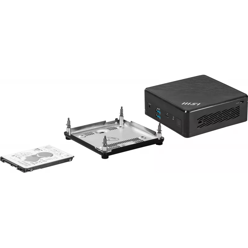 MSI Cubi 5 12M-022BDE 0,66L PC Black i3-1215U