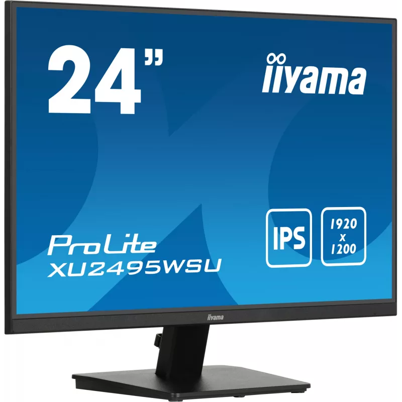 Monitor iiyama ProLite XU2495WSU-B7 61 cm (24 cale) 1920 x 1200 pikseli WUXGA LED Czarny