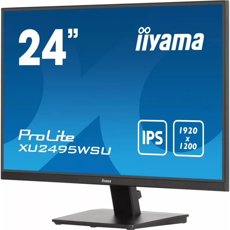 Monitor iiyama ProLite XU2495WSU-B7 61 cm (24 cale) 1920 x 1200 pikseli WUXGA LED Czarny