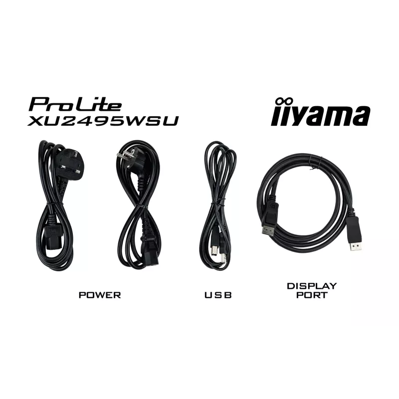 Monitor iiyama ProLite XU2495WSU-B7 61 cm (24 cale) 1920 x 1200 pikseli WUXGA LED Czarny