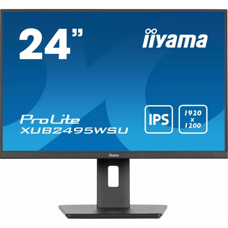 Monitor komputerowy iiyama ProLite XUB2495WSU-B7 61,2 cm (24,1 cala) 1920 x 1200 pikseli WUXGA LED Czarny