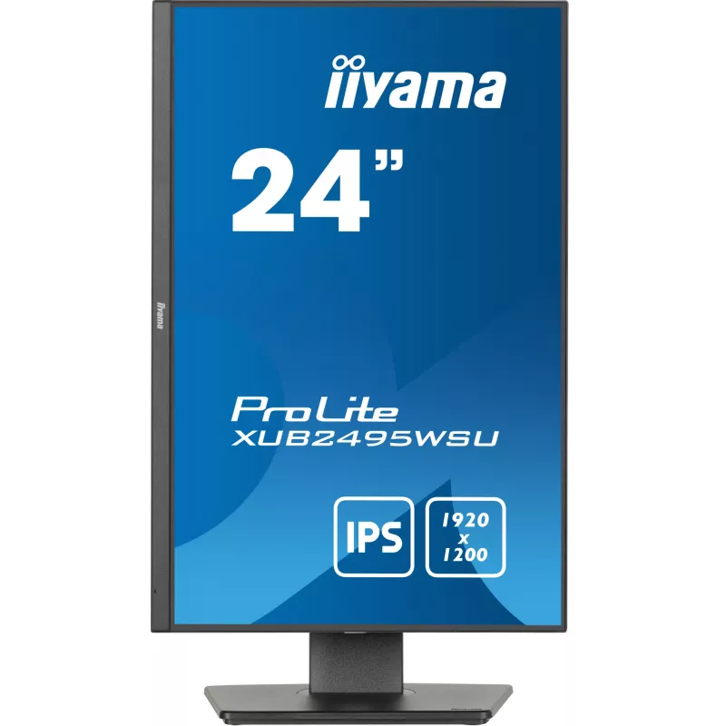 Monitor komputerowy iiyama ProLite XUB2495WSU-B7 61,2 cm (24,1 cala) 1920 x 1200 pikseli WUXGA LED Czarny