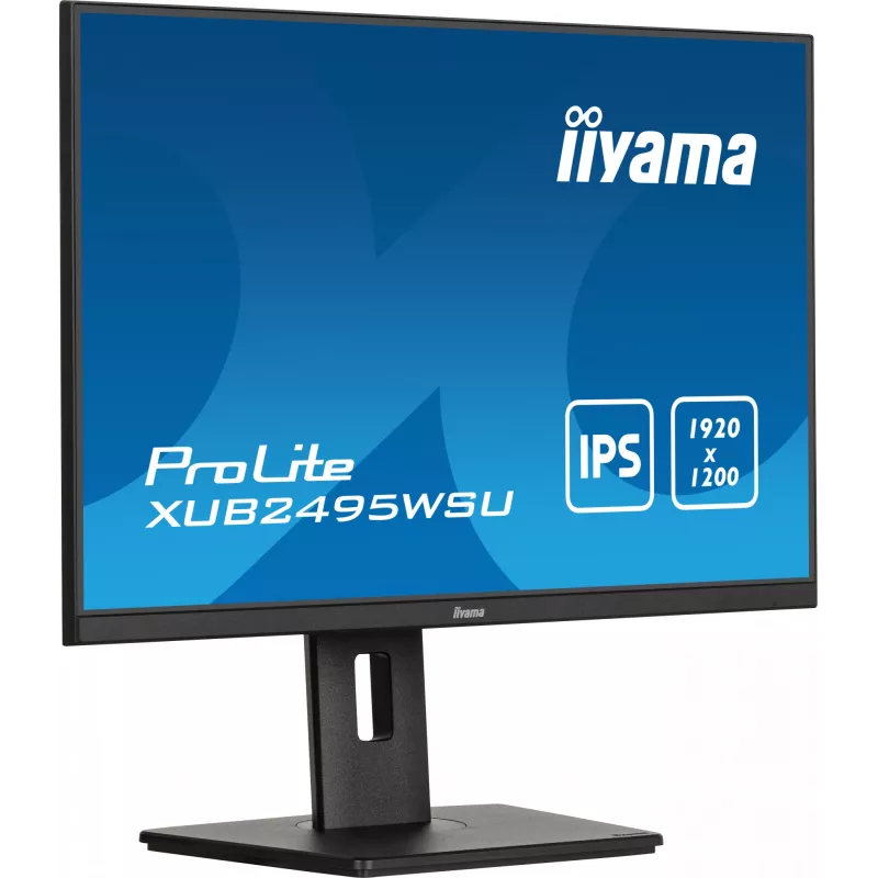 Monitor komputerowy iiyama ProLite XUB2495WSU-B7 61,2 cm (24,1 cala) 1920 x 1200 pikseli WUXGA LED Czarny