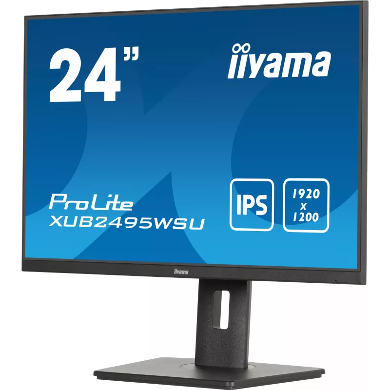 Monitor komputerowy iiyama ProLite XUB2495WSU-B7 61,2 cm (24,1 cala) 1920 x 1200 pikseli WUXGA LED Czarny