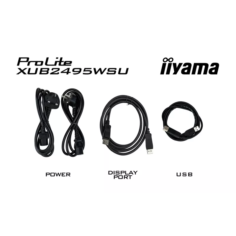 Monitor komputerowy iiyama ProLite XUB2495WSU-B7 61,2 cm (24,1 cala) 1920 x 1200 pikseli WUXGA LED Czarny