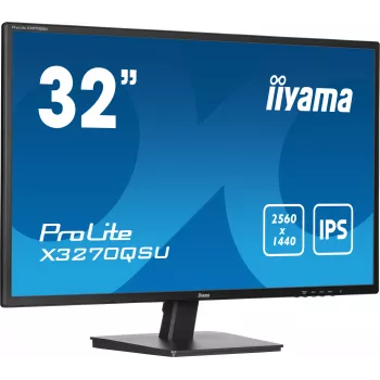 Monitor komputerowy iiyama ProLite X3270QSU-B1 80 cm (31,5 cala) 2560 x 1440 pikseli Wide Quad HD LED Czarny