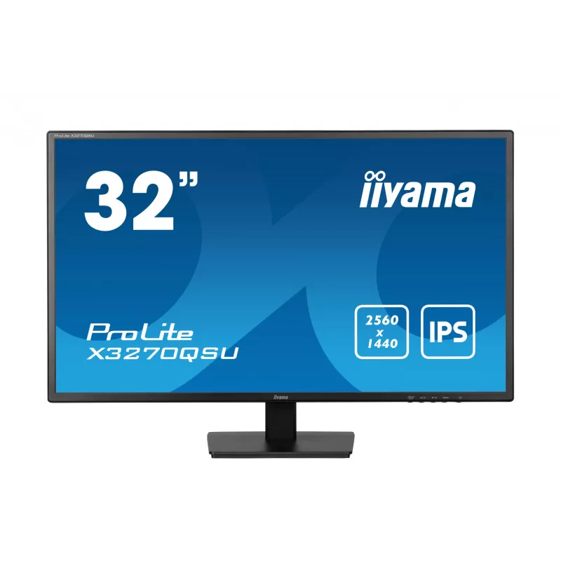 Monitor komputerowy iiyama ProLite X3270QSU-B1 80 cm (31,5 cala) 2560 x 1440 pikseli Wide Quad HD LED Czarny