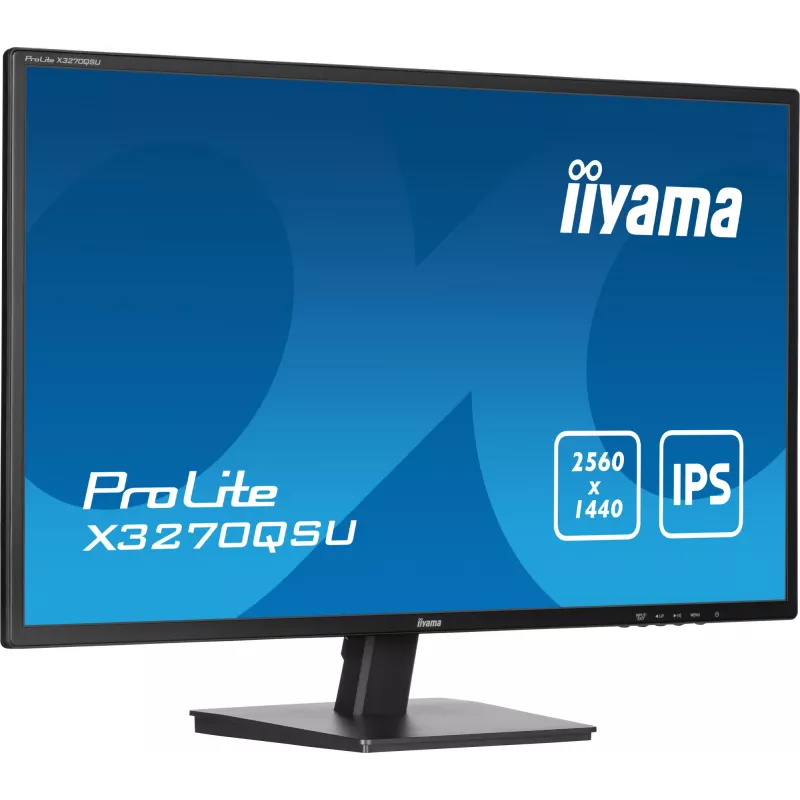 Monitor komputerowy iiyama ProLite X3270QSU-B1 80 cm (31,5 cala) 2560 x 1440 pikseli Wide Quad HD LED Czarny