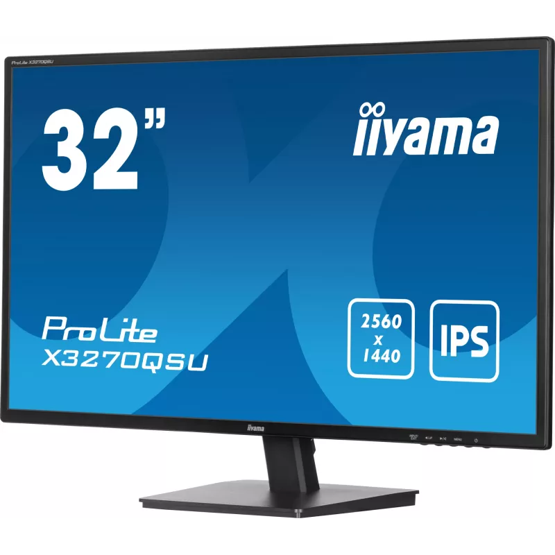 Monitor komputerowy iiyama ProLite X3270QSU-B1 80 cm (31,5 cala) 2560 x 1440 pikseli Wide Quad HD LED Czarny