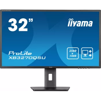 Monitor komputerowy iiyama ProLite XB3270QSU-B1 80 cm (31,5 cala) 2560 x 1440 pikseli Quad HD LED Czarny