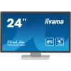 Monitor komputerowy iiyama ProLite T2452MSC-W1 61 cm (24 cale) 1920 x 1080 pikseli Full HD LCD ekran dotykowy Multi-user Biały