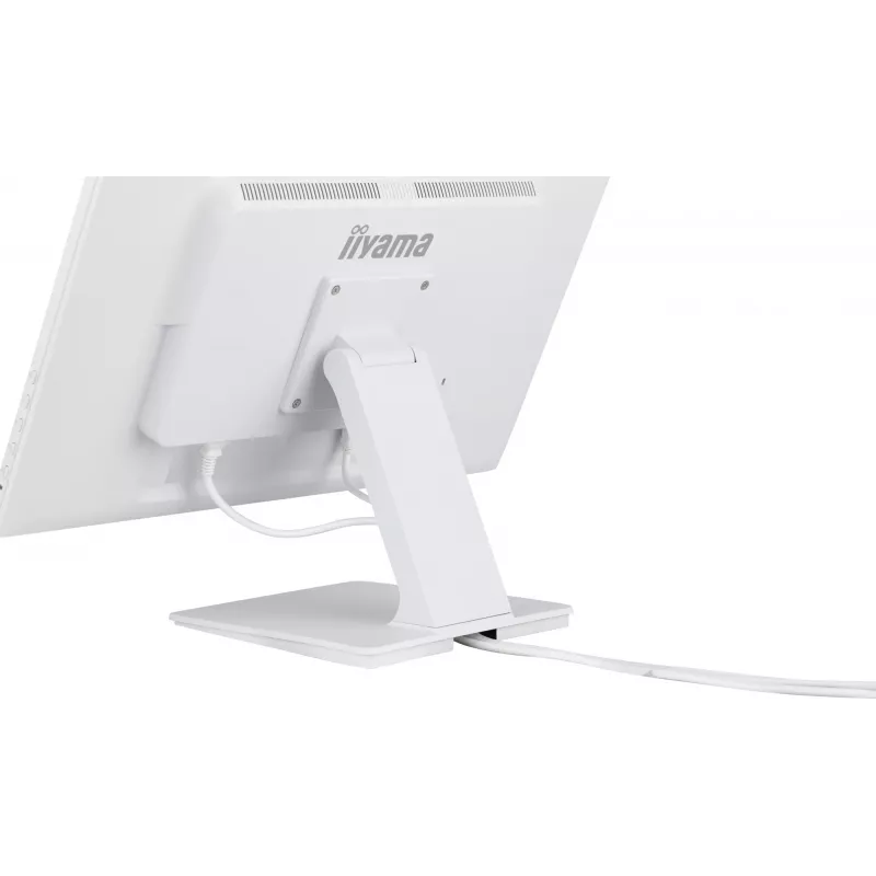 Monitor komputerowy iiyama ProLite T2452MSC-W1 61 cm (24 cale) 1920 x 1080 pikseli Full HD LCD ekran dotykowy Multi-user Biały