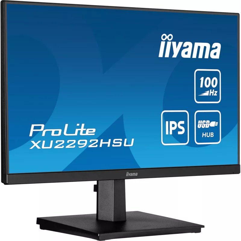 Monitor komputerowy iiyama ProLite XU2292HSU-B6 54,6 cm (21,5 cala) 1920 x 1080 pikseli Full HD LED Czarny