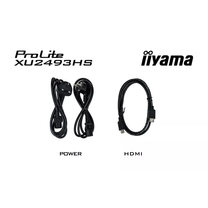 Monitor komputerowy iiyama ProLite XU2493HS-B6 60,5 cm (23,8 cala) 1920 x 1080 pikseli Full HD LED Czarny
