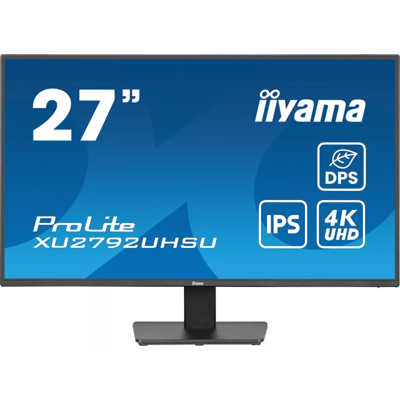 Monitor komputerowy iiyama ProLite XU2792UHSU-B6 68,6 cm (27 cali) 3840 x 2160 pikseli 4K Ultra HD LED Czarny