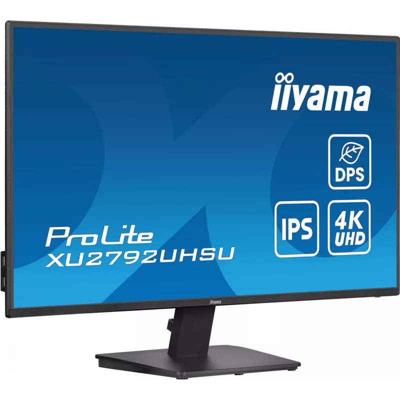 Monitor komputerowy iiyama ProLite XU2792UHSU-B6 68,6 cm (27 cali) 3840 x 2160 pikseli 4K Ultra HD LED Czarny
