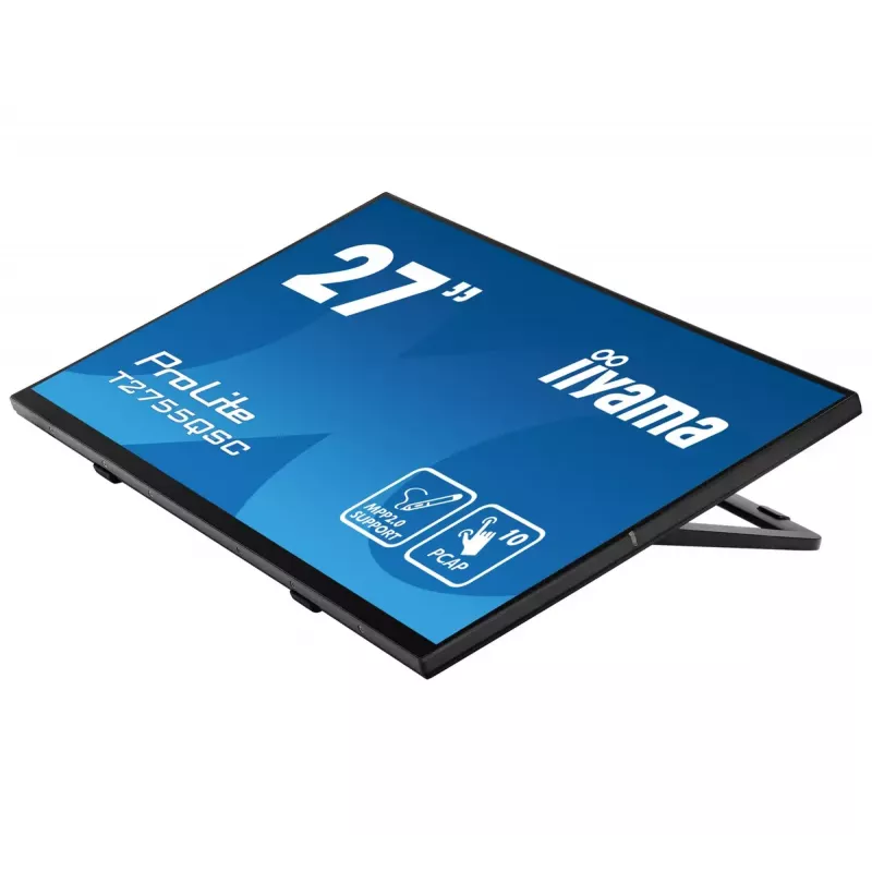 Monitor komputerowy iiyama ProLite T2755QSC-B1 68,6 cm (27 cali) 2560 x 1440 pikseli Quad HD LCD Dotykowy Czarny