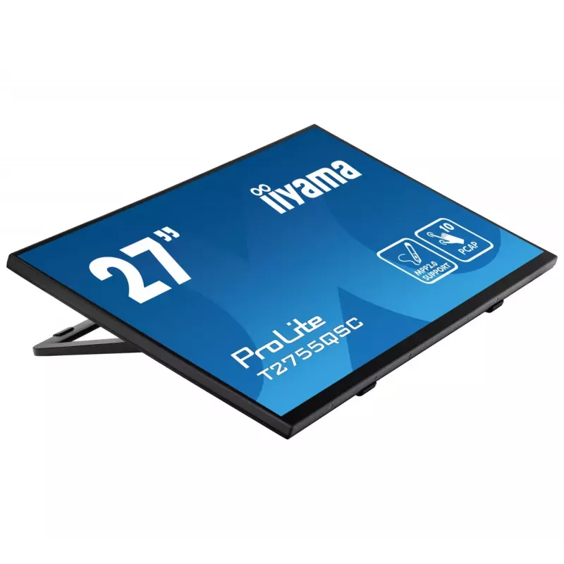 Monitor komputerowy iiyama ProLite T2755QSC-B1 68,6 cm (27 cali) 2560 x 1440 pikseli Quad HD LCD Dotykowy Czarny