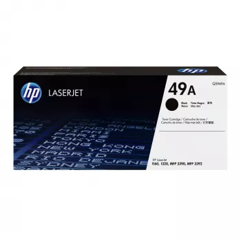 HP 49A Czarny Oryginalny LaserJet kaseta z tonerem, 2500 stron, Czarny, 1 szt.