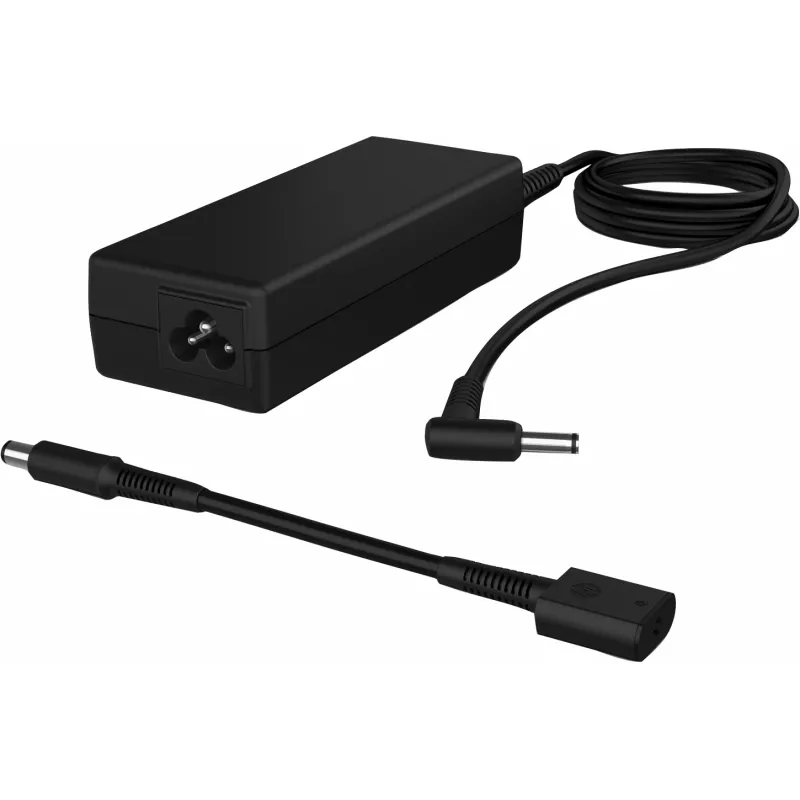 HP 90W Smart AC Adapter, laptop, do użytku wewnątrz pomieszczeń, 90 W, biznesowy, czarny, 0 - 35 °C