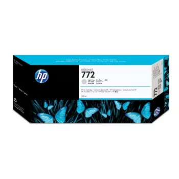 Kaseta z tuszem HP 772 300 ml Light Gray DesignJet, HP Designjet Z5200 PostScript Printer, termiczny atramentowy, szary, Singapur, 283 mm, 41 mm
