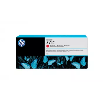 HP 771C 775 ml Chromatic czerwony DesignJet wkład atramentowy, HP DesignJet Z6200 Photo Printer series, termiczny druk atramentowy, Singapur, 324 mm, 120 mm, 64 mm