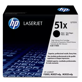 HP 51X Oryginalny toner LaserJet o wysokiej wydajności, czarny
