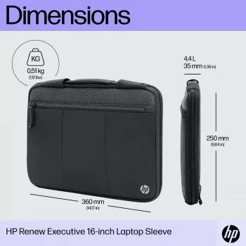 Pokrowiec na laptopa HP Renew Executive 14 cali, 35,8 cm, monochromatyczny