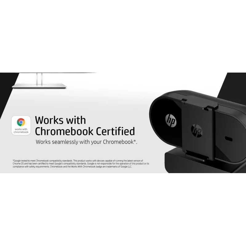HP 325 FHD Kamera internetowa, Biznesowa, Windows 10, Windows 11, MacOS, 72 mm, 53,6 mm, 53,2 mm