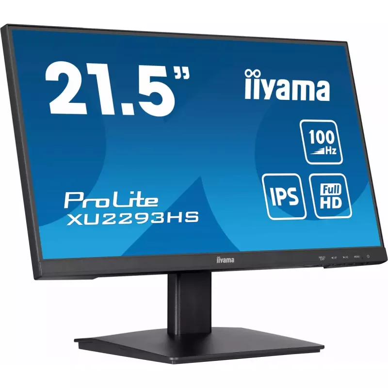Monitor komputerowy iiyama ProLite XU2293HS-B6 54,6 cm (21,5 cala) 1920 x 1080 pikseli Full HD LED Czarny