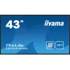 iiyama PROLITE LE4341S-B2 Panel płaski do digital signage 108 cm (42,5 cala) LCD 350 cd/m² Full HD Czarny 18/7