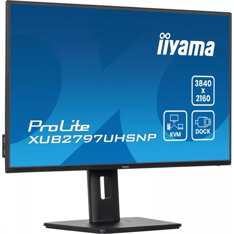 Monitor komputerowy iiyama ProLite XUB2797UHSNP-B1 68.6 cm (27 cali) 3840 x 2160 pikseli 4K Ultra HD LED Czarny