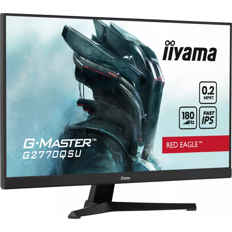 Monitor komputerowy iiyama G-MASTER G2770QSU-B6 68.6 cm (27 cali) 2560 x 1440 pikseli Wide Quad HD LED Czarny
