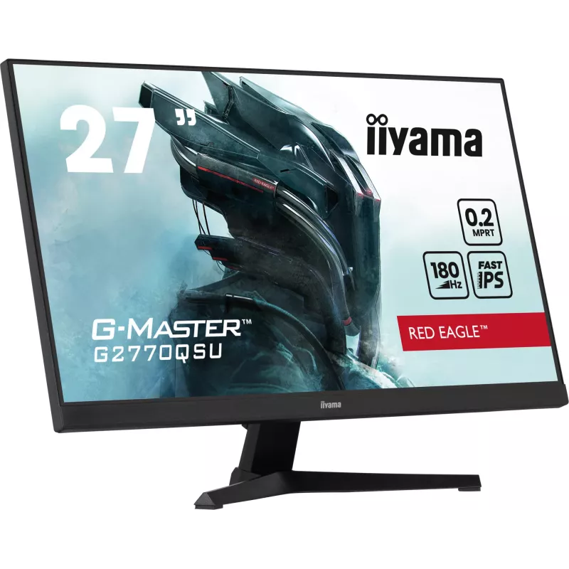 Monitor komputerowy iiyama G-MASTER G2770QSU-B6 68.6 cm (27 cali) 2560 x 1440 pikseli Wide Quad HD LED Czarny