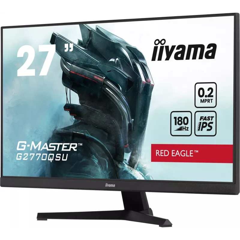 Monitor komputerowy iiyama G-MASTER G2770QSU-B6 68.6 cm (27 cali) 2560 x 1440 pikseli Wide Quad HD LED Czarny