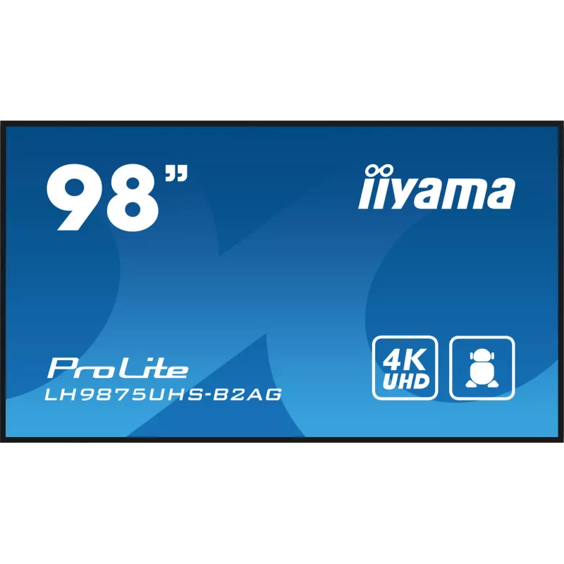 Panel płaski do digital signage iiyama LH9875UHS-B2AG 97,5 cala LED 4K Ultra HD 3840 x 2160