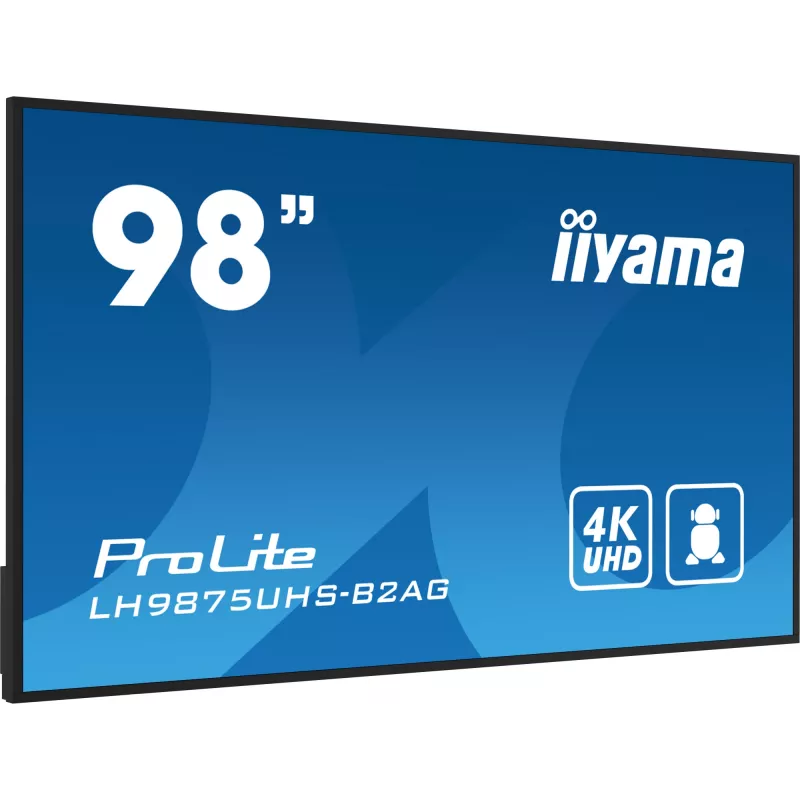 Panel płaski do digital signage iiyama LH9875UHS-B2AG 97,5 cala LED 4K Ultra HD 3840 x 2160