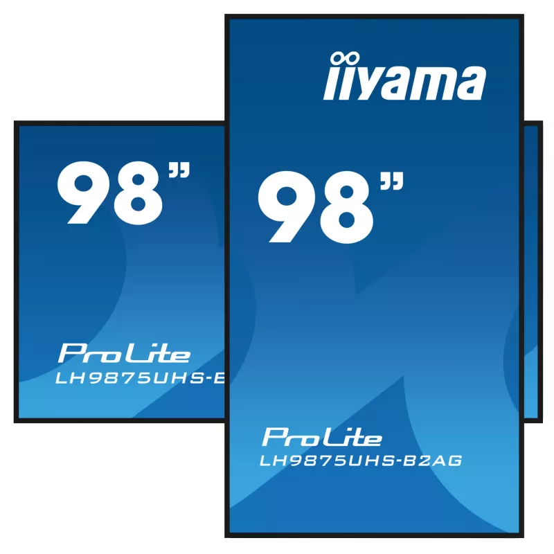 Panel płaski do digital signage iiyama LH9875UHS-B2AG 97,5 cala LED 4K Ultra HD 3840 x 2160
