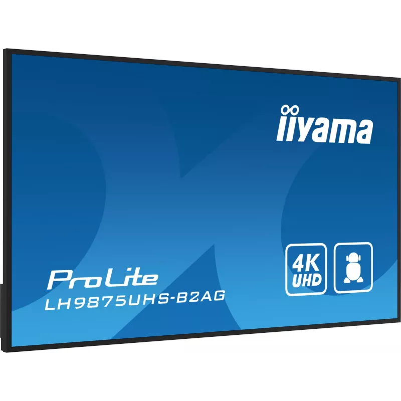 Panel płaski do digital signage iiyama LH9875UHS-B2AG 97,5 cala LED 4K Ultra HD 3840 x 2160